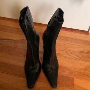 High heeled booties